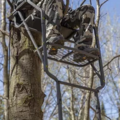 Rivers Edge Relax Wide™ 1-Man Ladder Tree Stand -hunting & fishing Official Site 0004225 3
