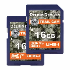 Delkin Devices Inc. Trail Cam SD Memory Cards 16Gb - 2Pk