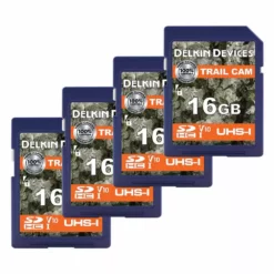 Delkin Devices Inc. Trail Cam SD Memory Cards 16Gb - 4Pk