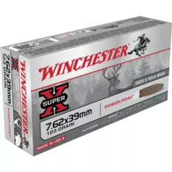Winchester® Super - X Rifle Ammunition 7.62X39MM Russian 123 Grain Soft Point