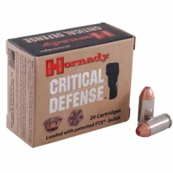 40 Smith & Weston 165 Gr FTX Critical Defense Ammunition