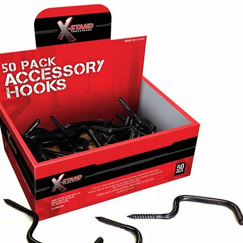 X-Stand Accessory Hooks 50 Pk. 1 X-Stand Accessory Hooks 50 Pk.